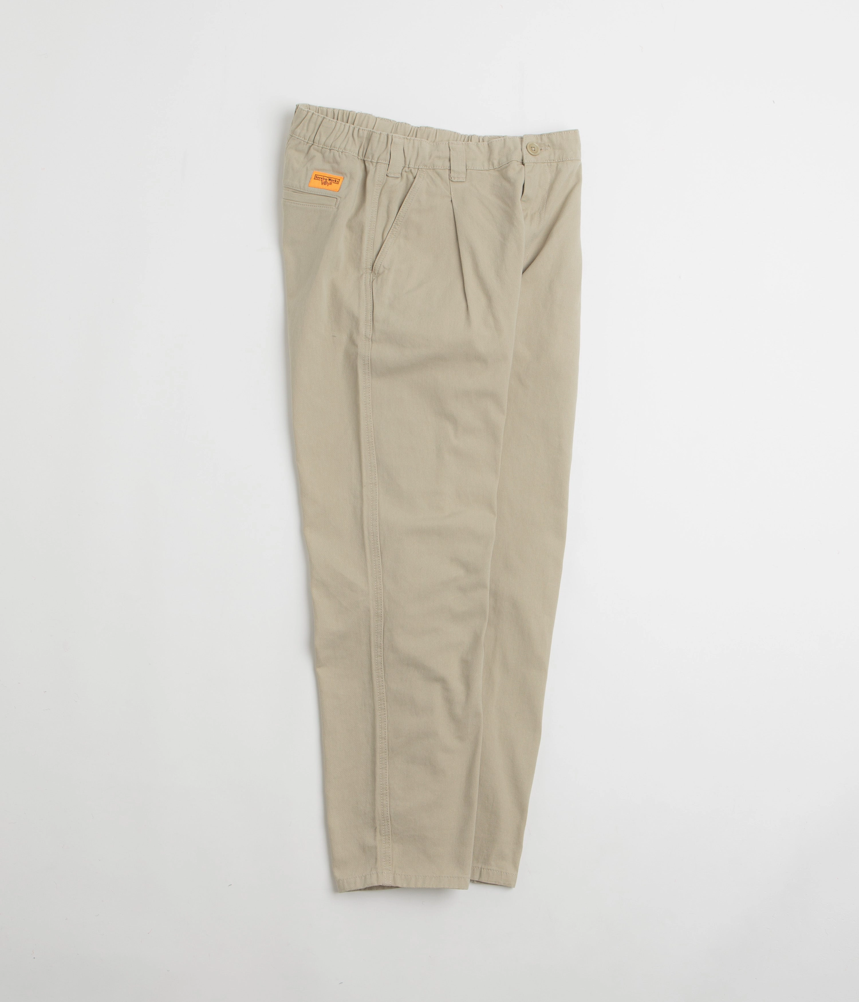 QuickReleaseFastenings Service Works Drill Waiter Pants - Khaki