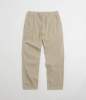 Recyclable Fabric Blend Freedom Move Service Works Drill Waiter Pants - Khaki