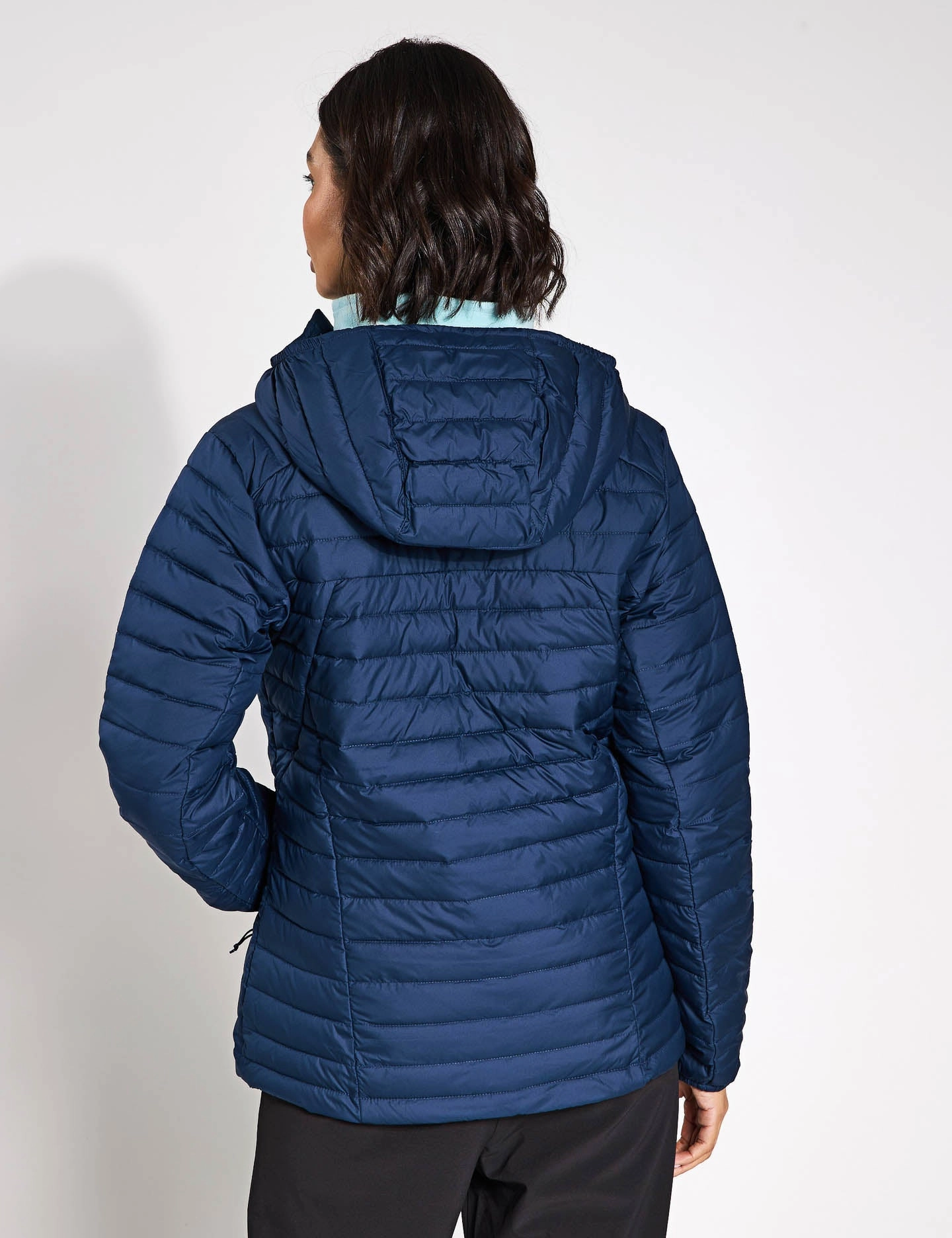 Fade Resistant Dye Method Silver Falls II Hooded Insulated Jacket - Collegiate Navy