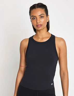 Motion High Neck Tank - Black/White Heavy - duty