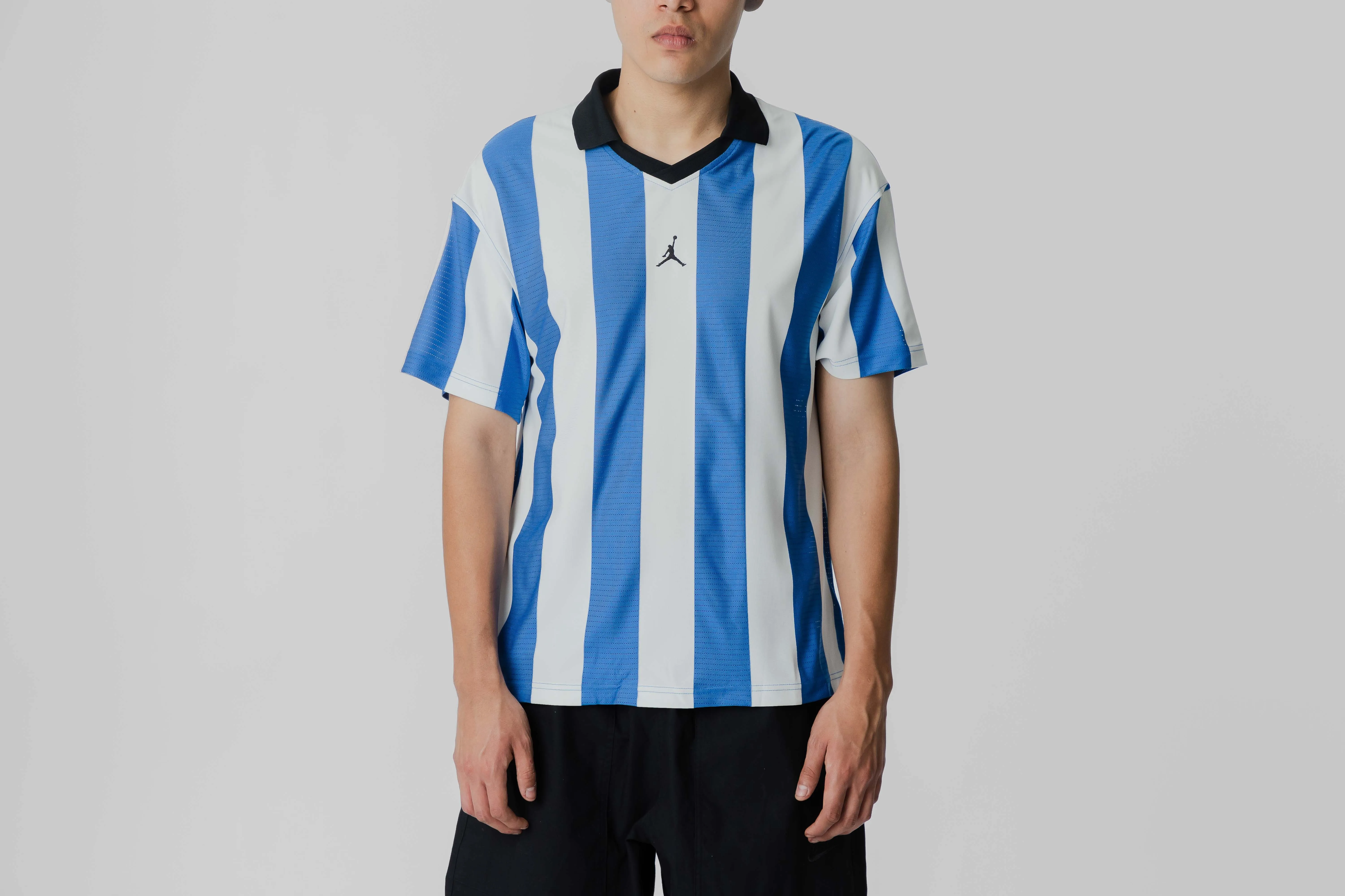 Tencel Lyocell Fiber Air Jordan Brooklyn Collegiate Goalie SS Top