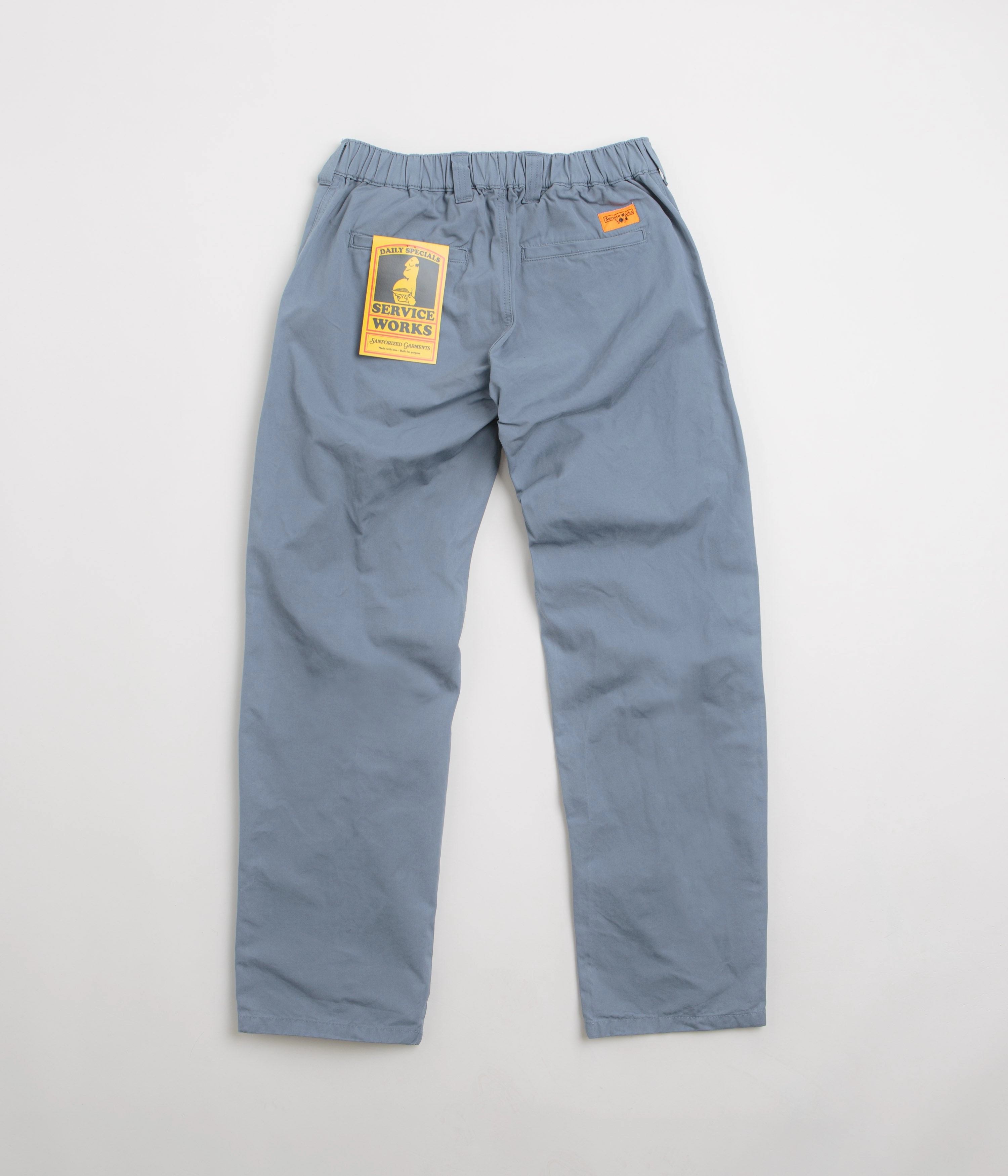 Air Circulation Service Works Dense Twill Waiter Pants - Harbour