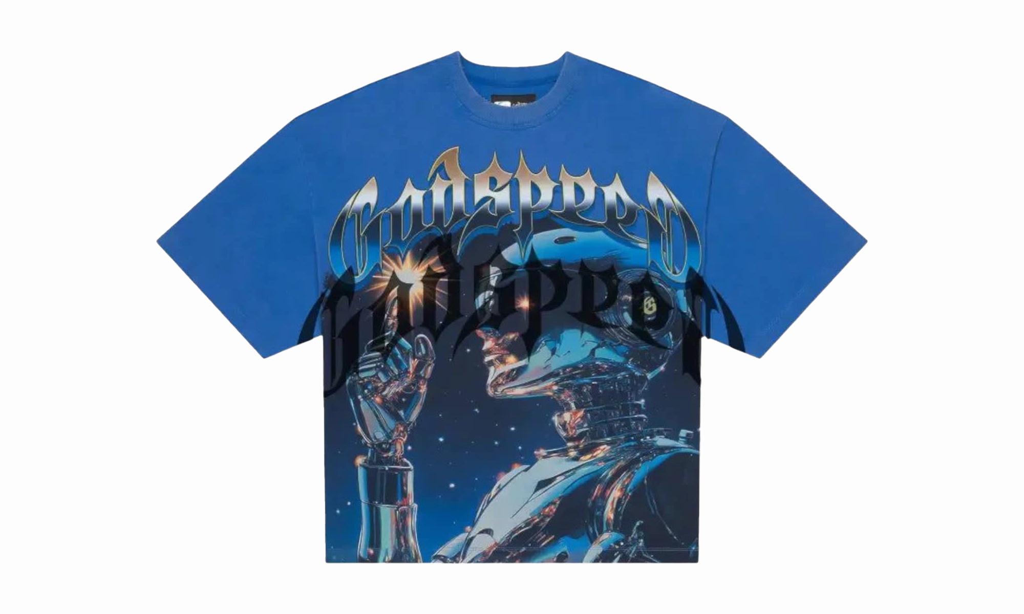 ShrinkResistant Sputnik Moment T-Shirt "Blue"