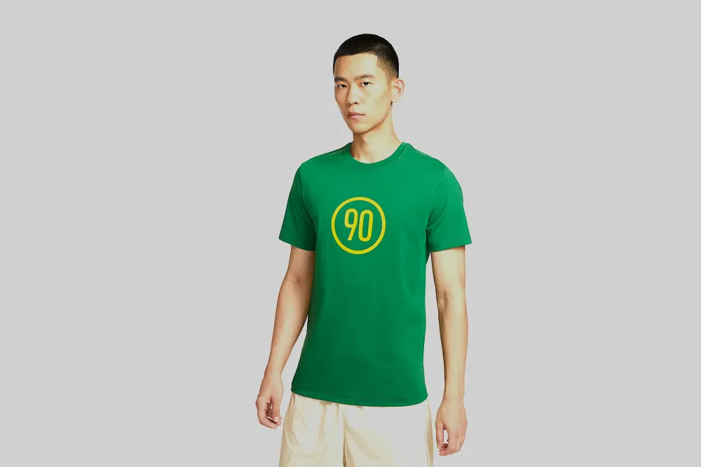 Tagless Labeling Nike Total 90 Soccer T-Shirt 'Green'