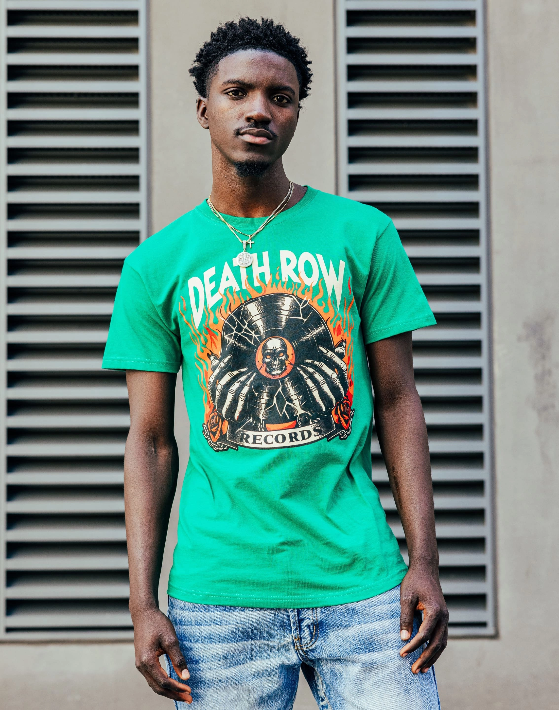Digital Glow Crooks & Castles Death Row Records Tee