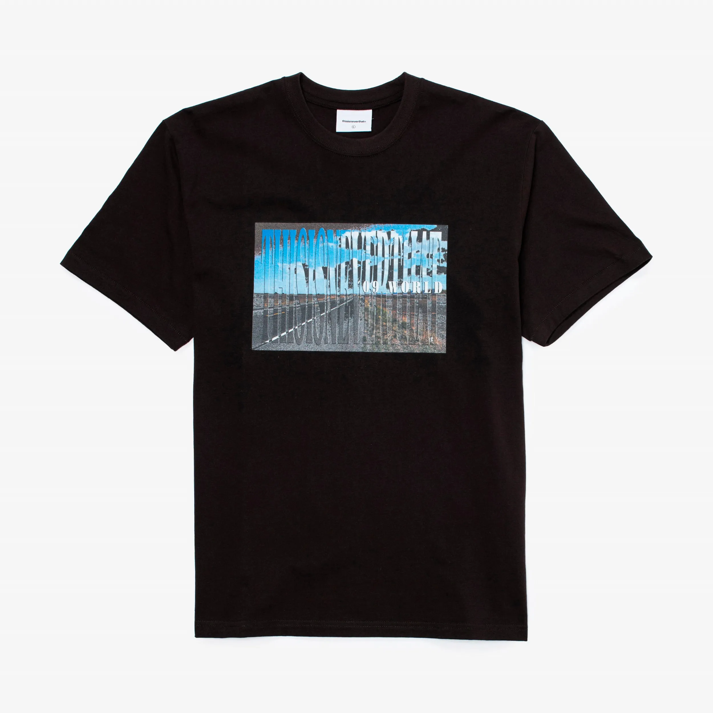 Highway Tee baseball venue modern hem