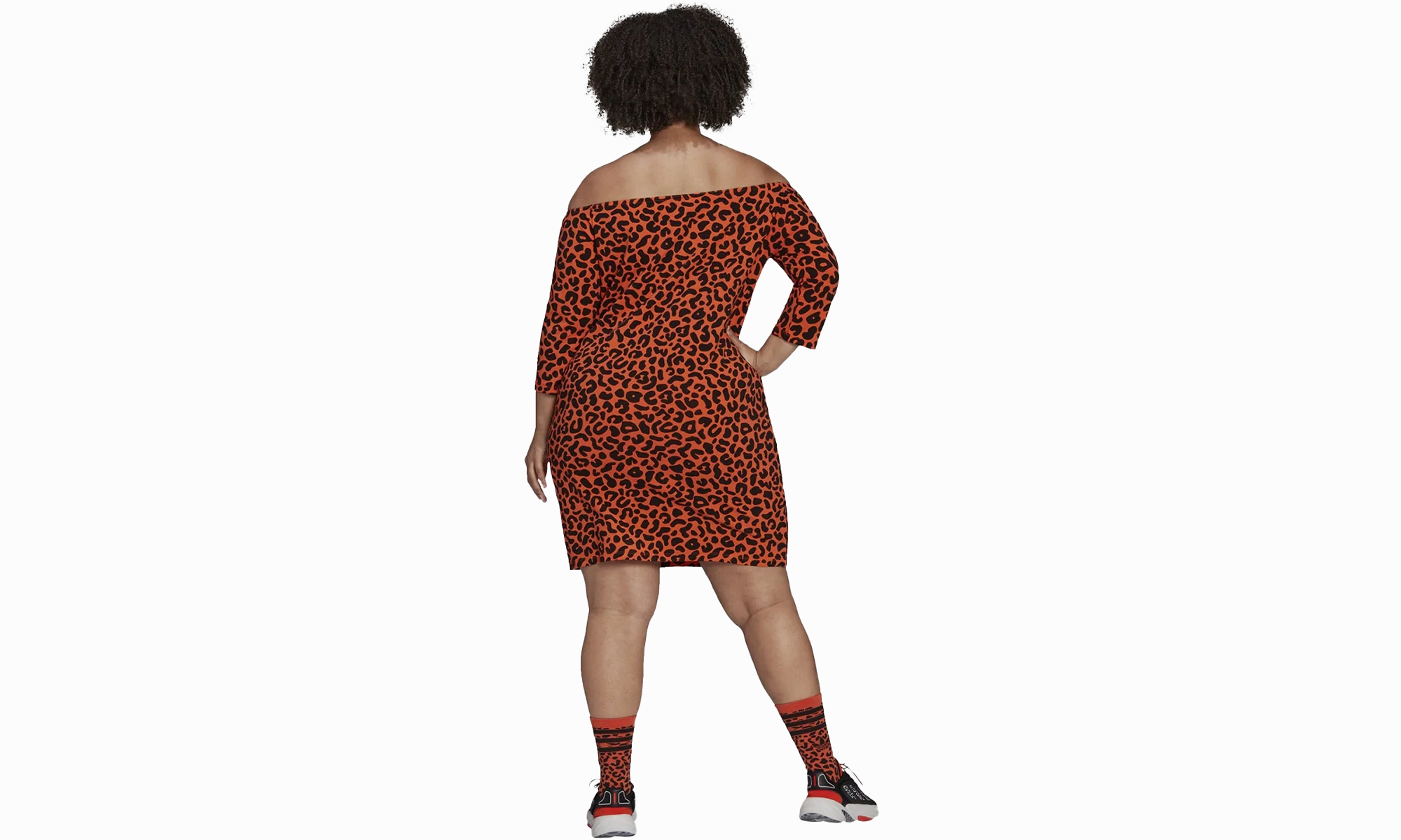Future Edge QuickRelease Closures Printed Dress X Rich Mnisi Shirt "True Orange / Black"