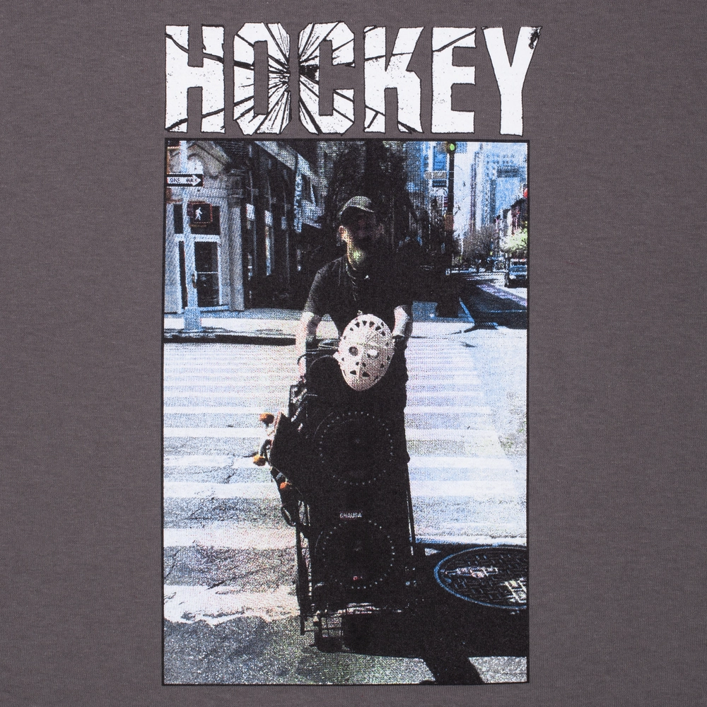 Hockey Crosswalk T-Shirt Ribbed Trim