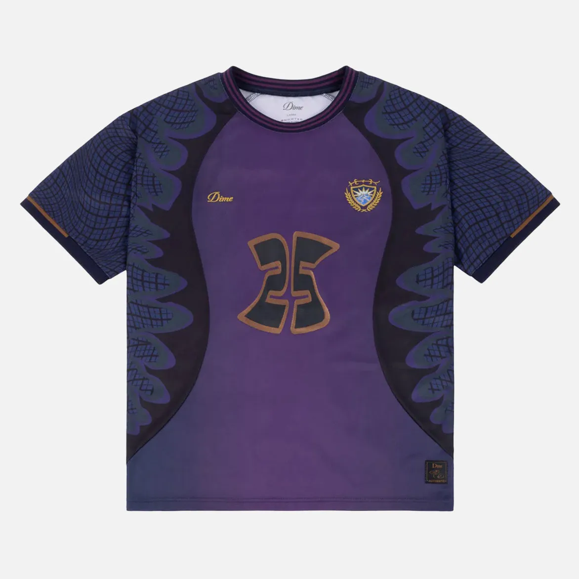 HOLY FLAME JERSEY - PURPLE FIRE Lightweight Fabric NonBindingCollar