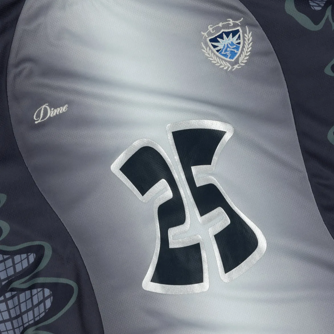 AntiBacterialTextile HOLY FLAME JERSEY - SILVER FLAME