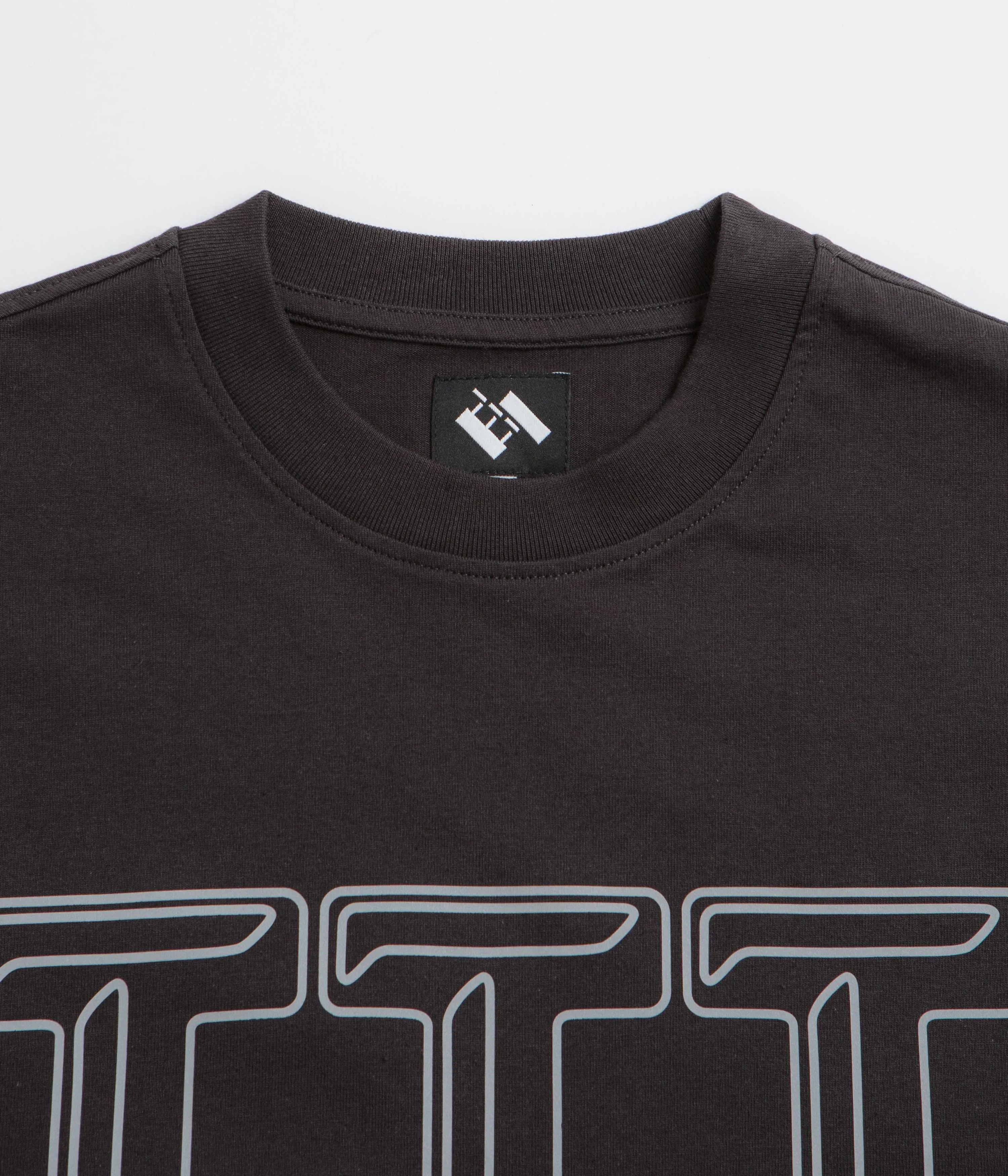The Trilogy Tapes Logo T-Shirt - Black Theatre
