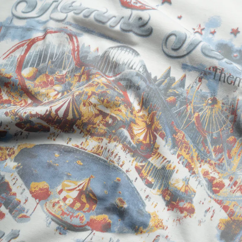 Breathable fabric badminton Homme Femme Carnival Tee - White
