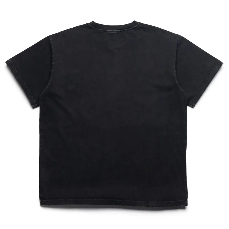 tunic silhouette Homme Femme The Wizard Racing Tee - Washed Black