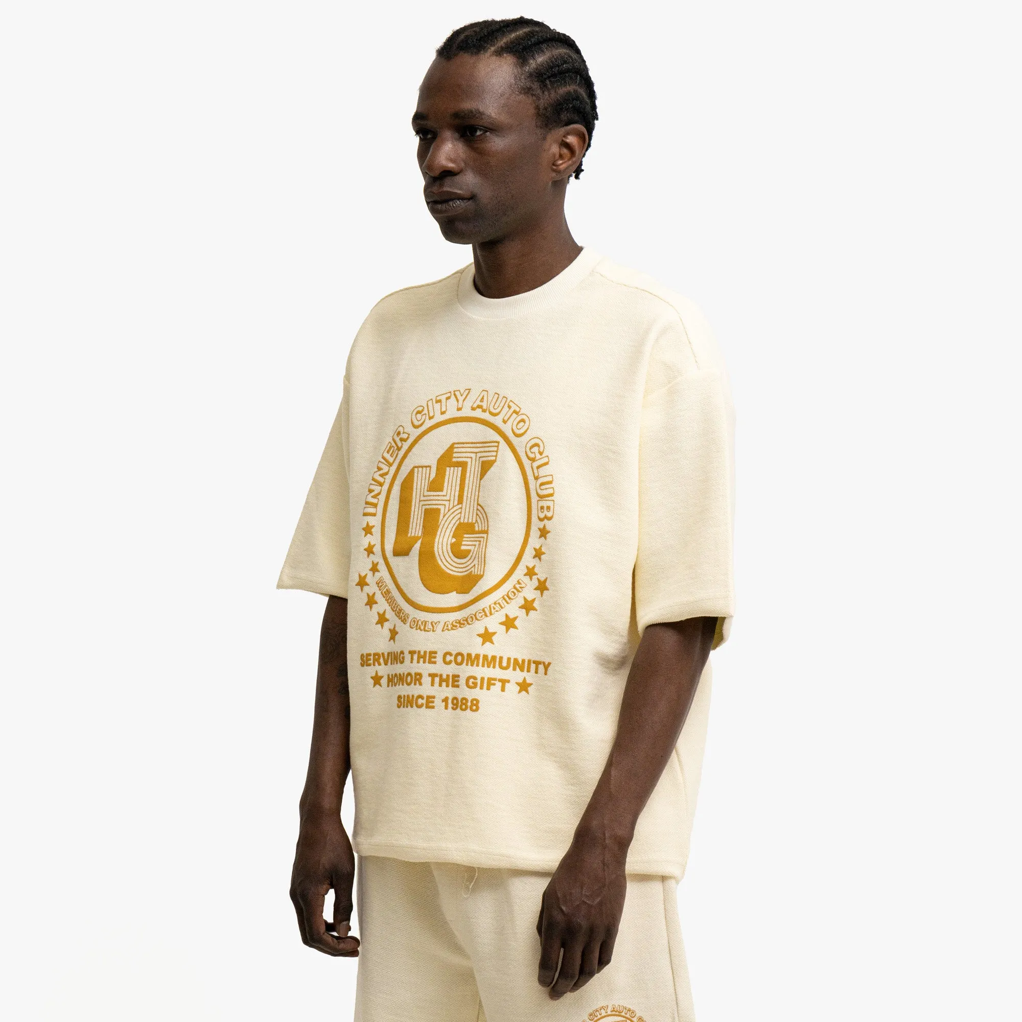 Home Wear Urban Minimal Honor The Gift Association Crew White