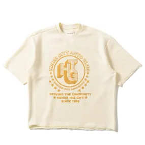 Honor The Gift Association Herringbone Tee - White imported standalone piece