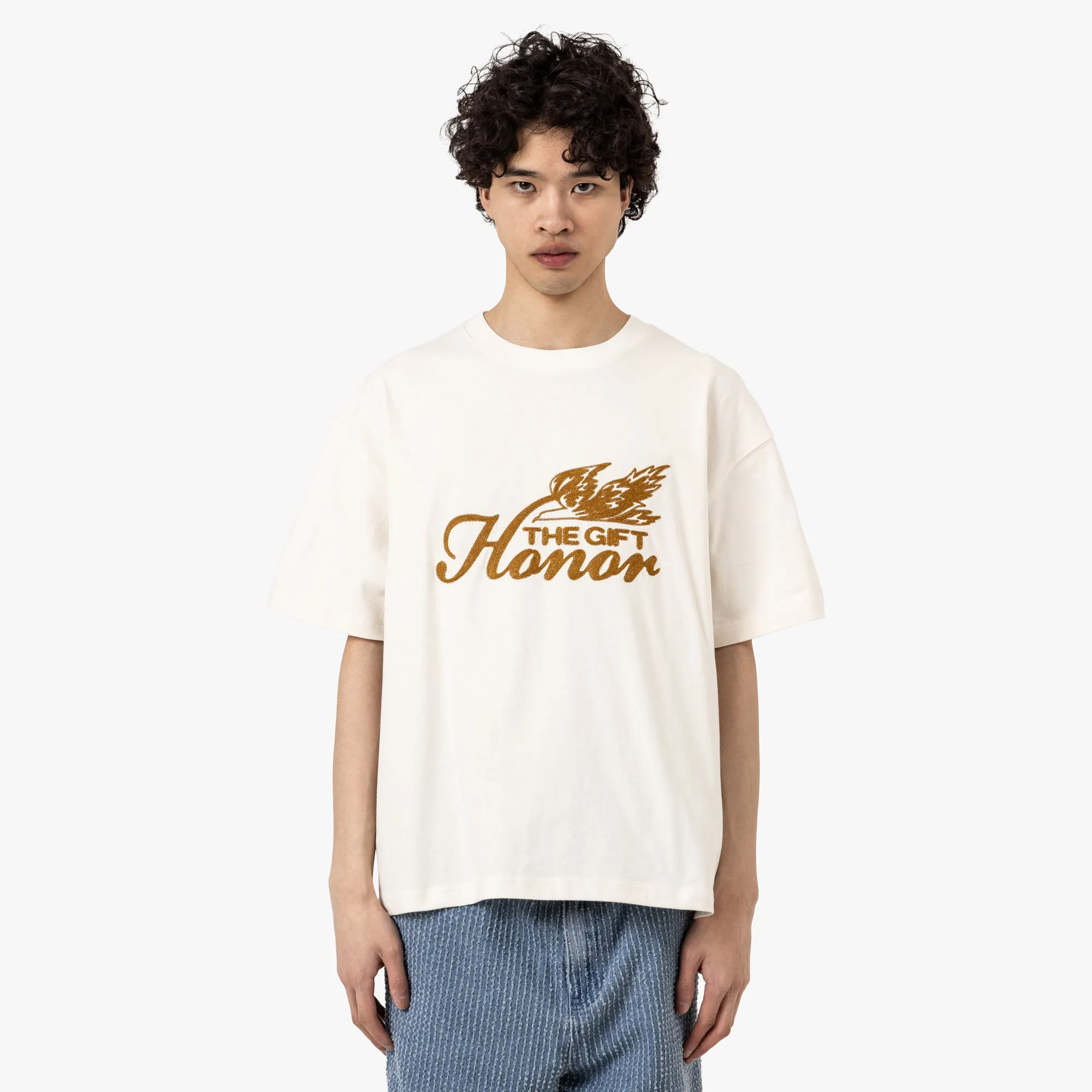 cuffs Honor The Gift Auto Club T-Shirt White