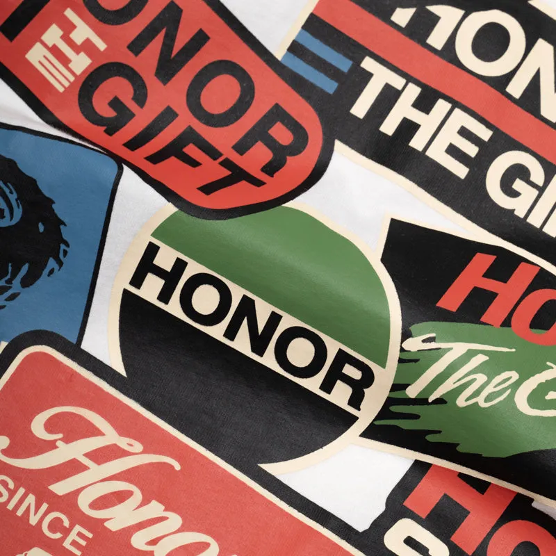 Honor The Gift Fuel L/S Tee - White dry environment active shorts silhouette