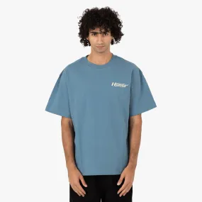 Honor The Gift Globe Logo T-shirt / Blue Statement accessories