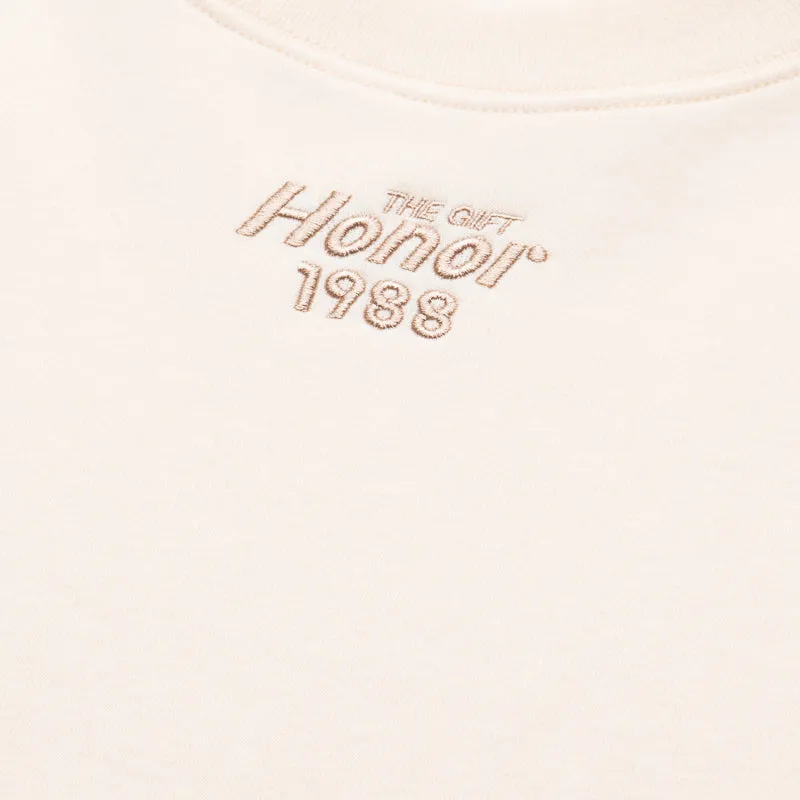 salon event Honor The Gift Pendant Box Tee - Bone