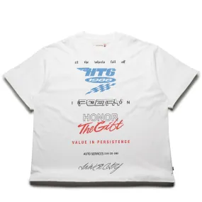 Wide Leg Honor The Gift Persistence Race Tee - White
