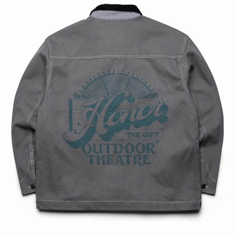 Honor The Gift After Hours Chore Jacket - Stone Printed StretchFit Fabric Technology
