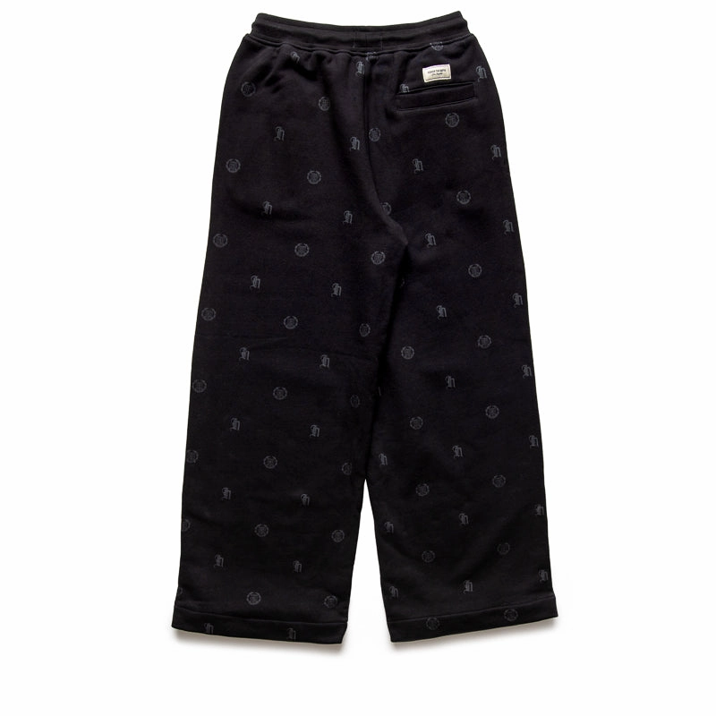 Honor The Gift Crest Sweatpants - Black ElasticFreeCuffs