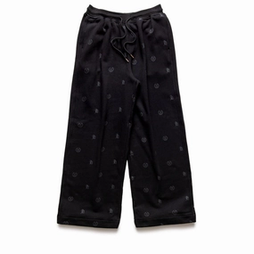 Odor Resistant Finish Honor The Gift Crest Sweatpants - Black
