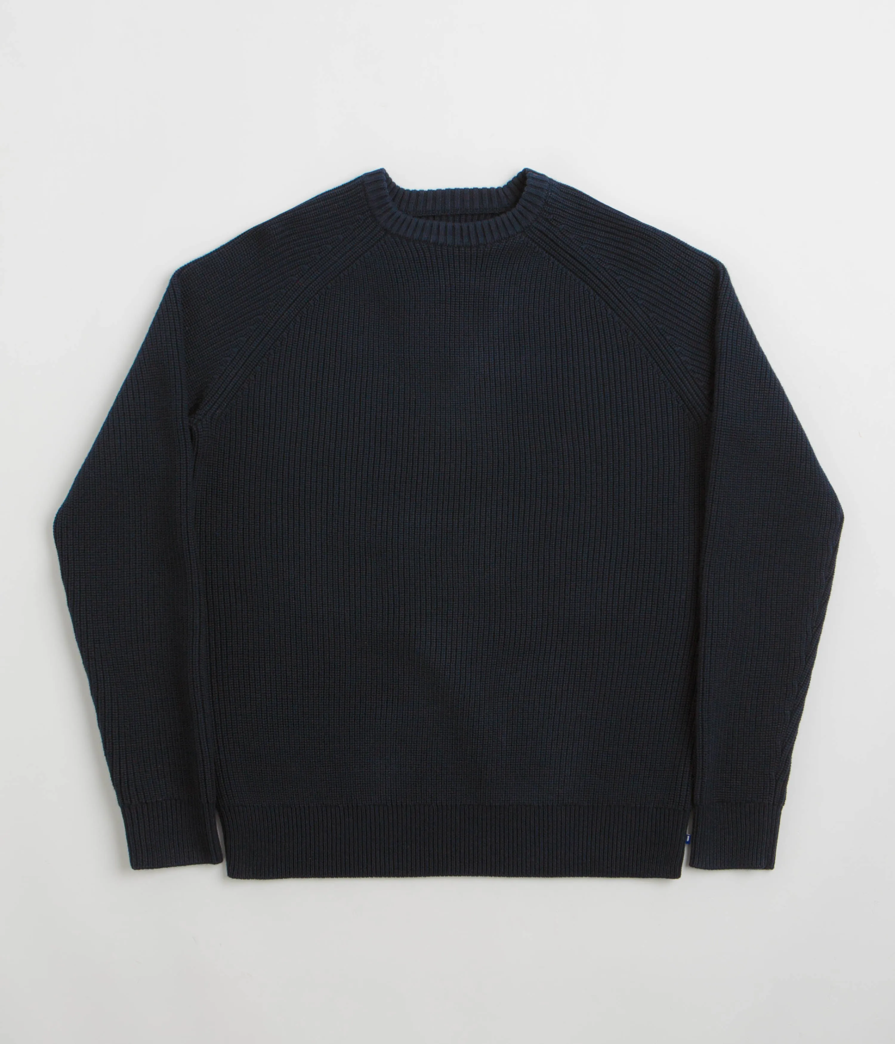 Uskees 7013 Knit Crewneck Sweatshirt - Midnight Blue product snowboarding suitable thrill product semi formal appeal
