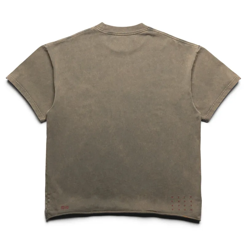 football venue rhinestone Ksubi Spare Ekcess Tee - Militant Green