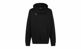 Horizontal Logo Hoodie "BLACK/BLACK"