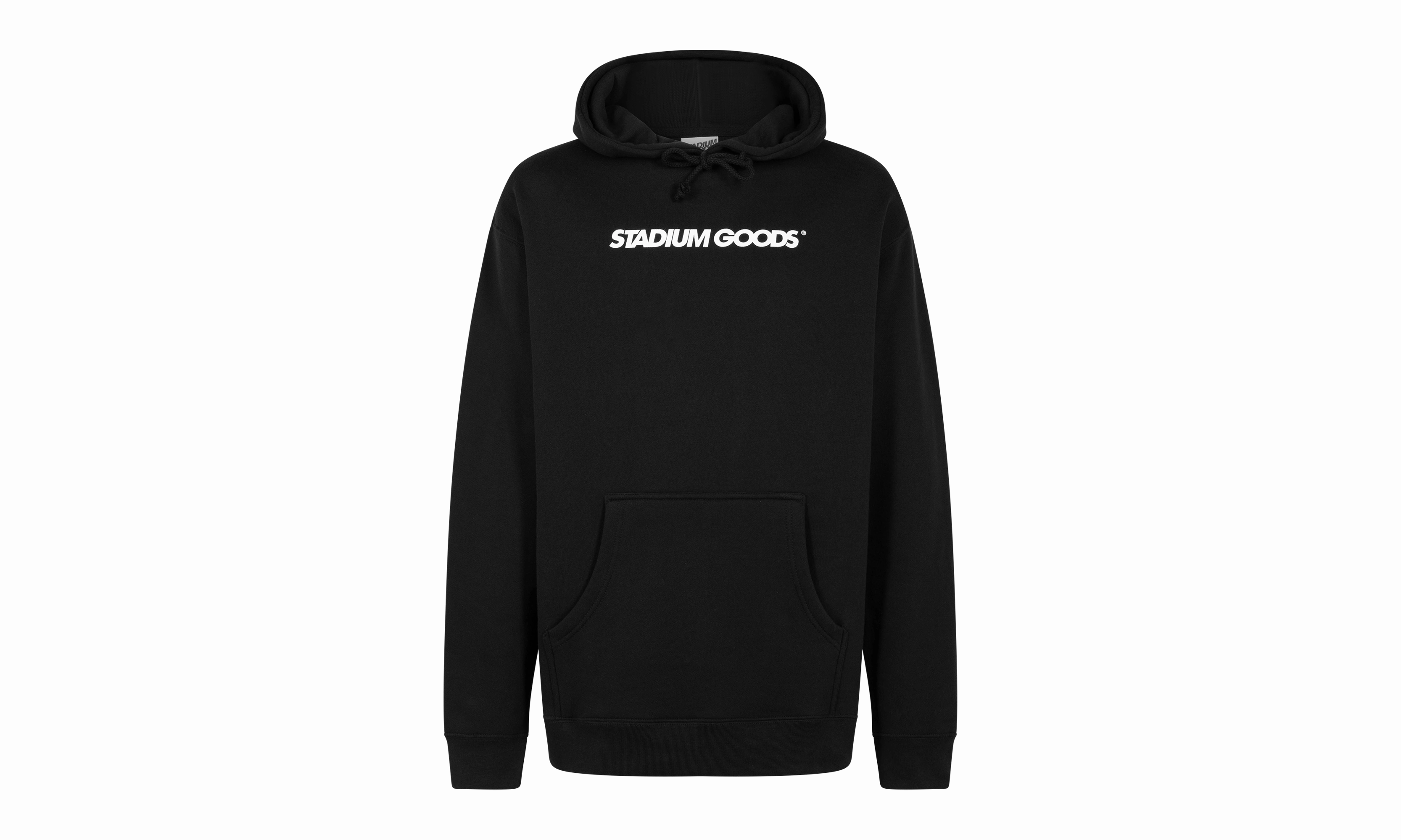 Horizontal Logo Hoodie "Black"
