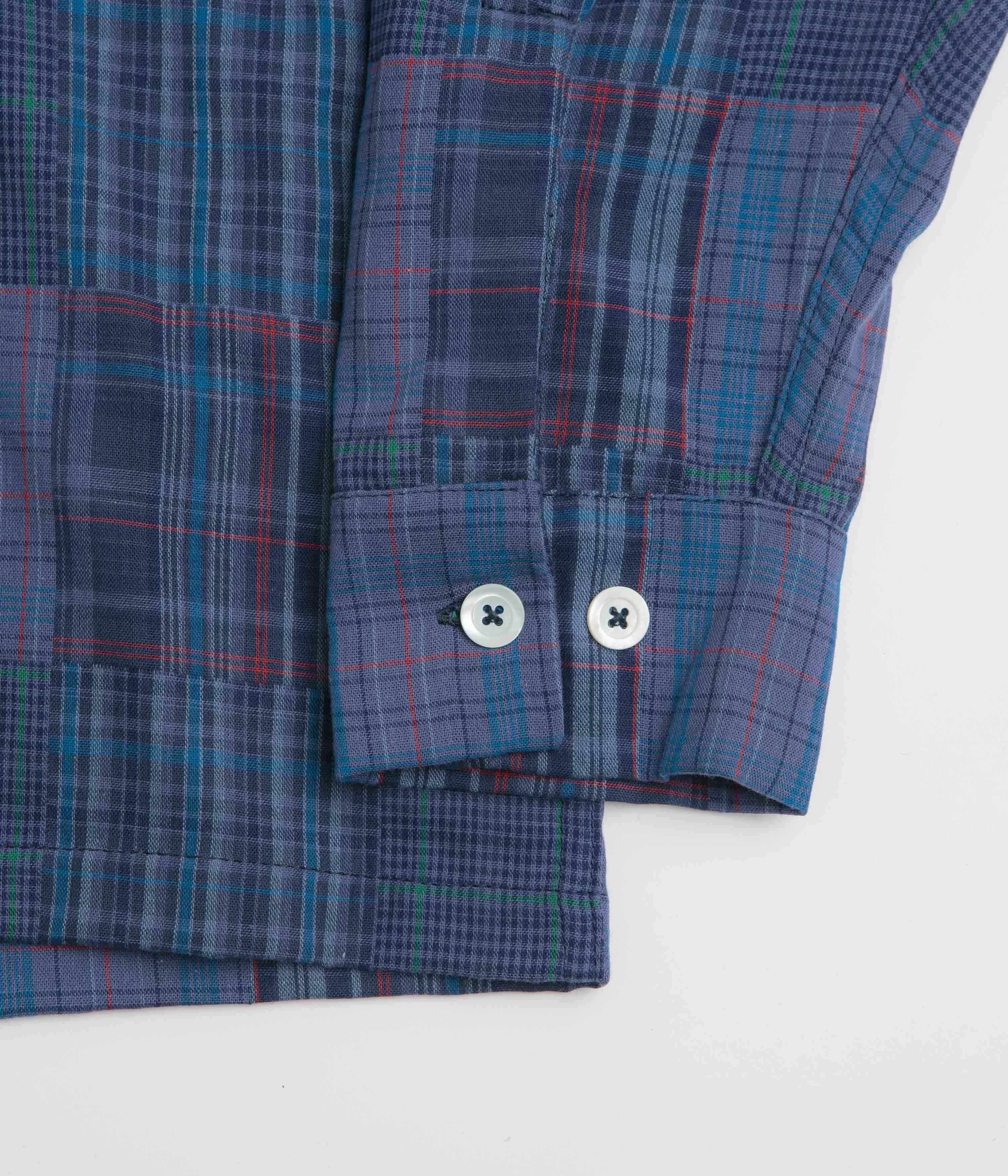 Lightweight Comfort Cool Comfort Howlin' Boxy Freedom Shirt - Blues Mix