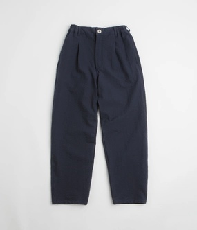 Classic Fit Howlin' Cosmic Pants - Navy Seersucker