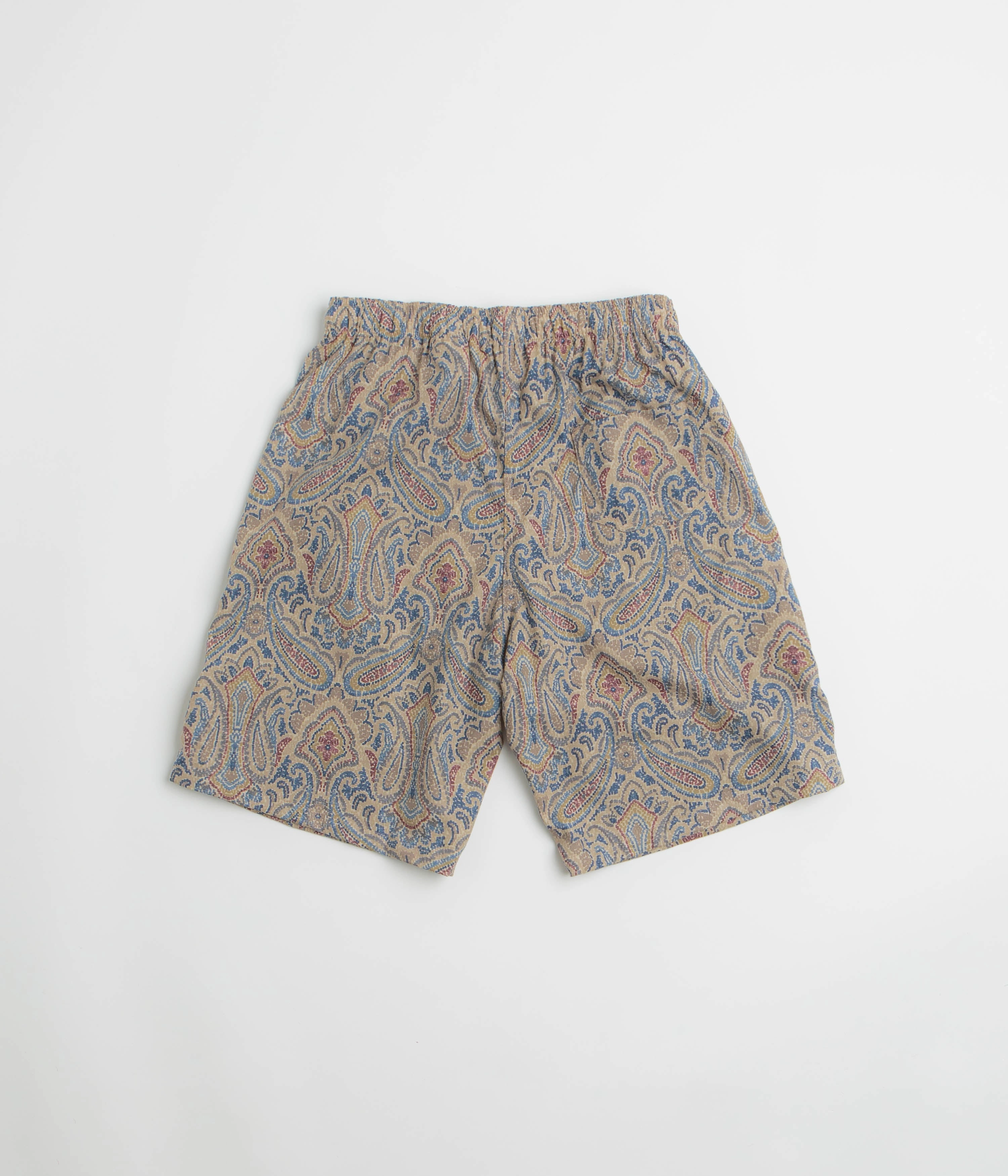 Howlin' Mindless Boogie Fantasy Shorts - Sand Psych Paisley Cross Ventilation Channels