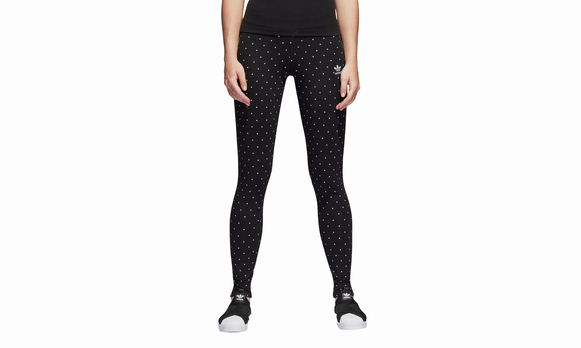 Hu Hiking Tights "Pharrell Williams - Black / White" Seamless construction