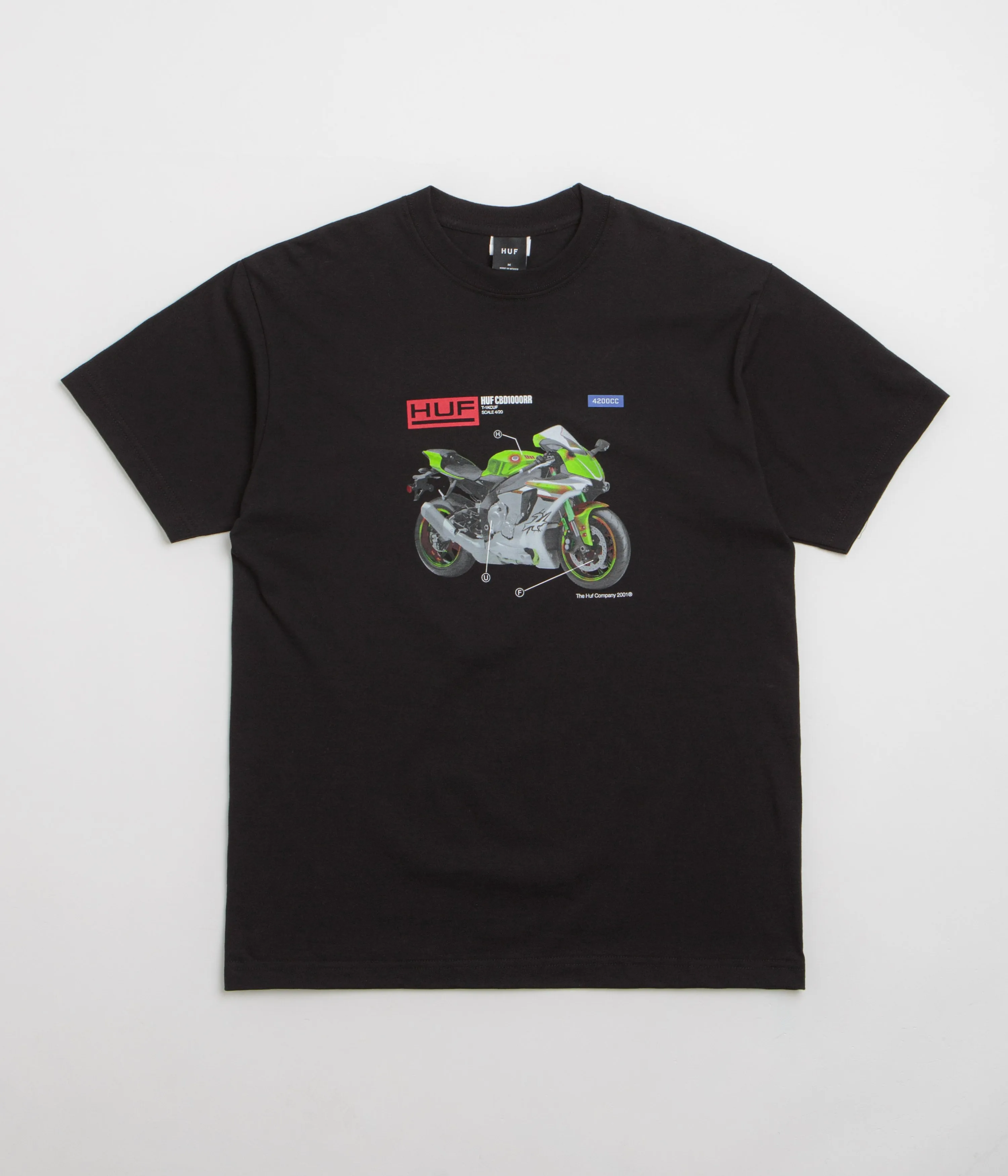 lounge pants silhouette HUF 420 CC T-Shirt - Black