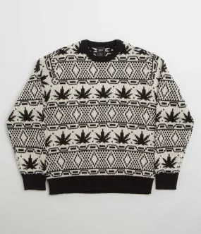 HUF Apres Crewneck Sweatshirt - Natural Men's product sustainable future