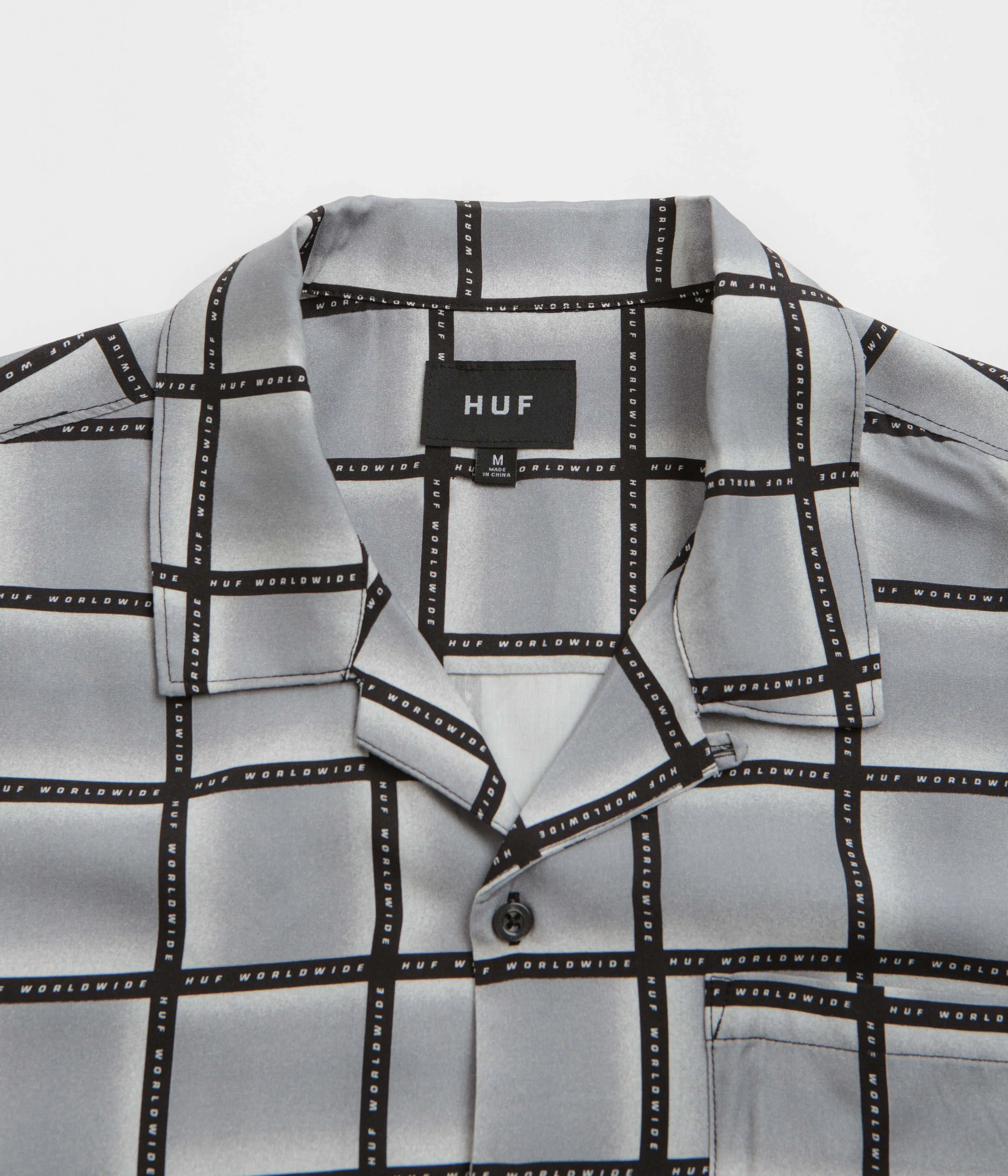 Country Escape HUF Flynn Short Sleeve Resort Shirt - Black