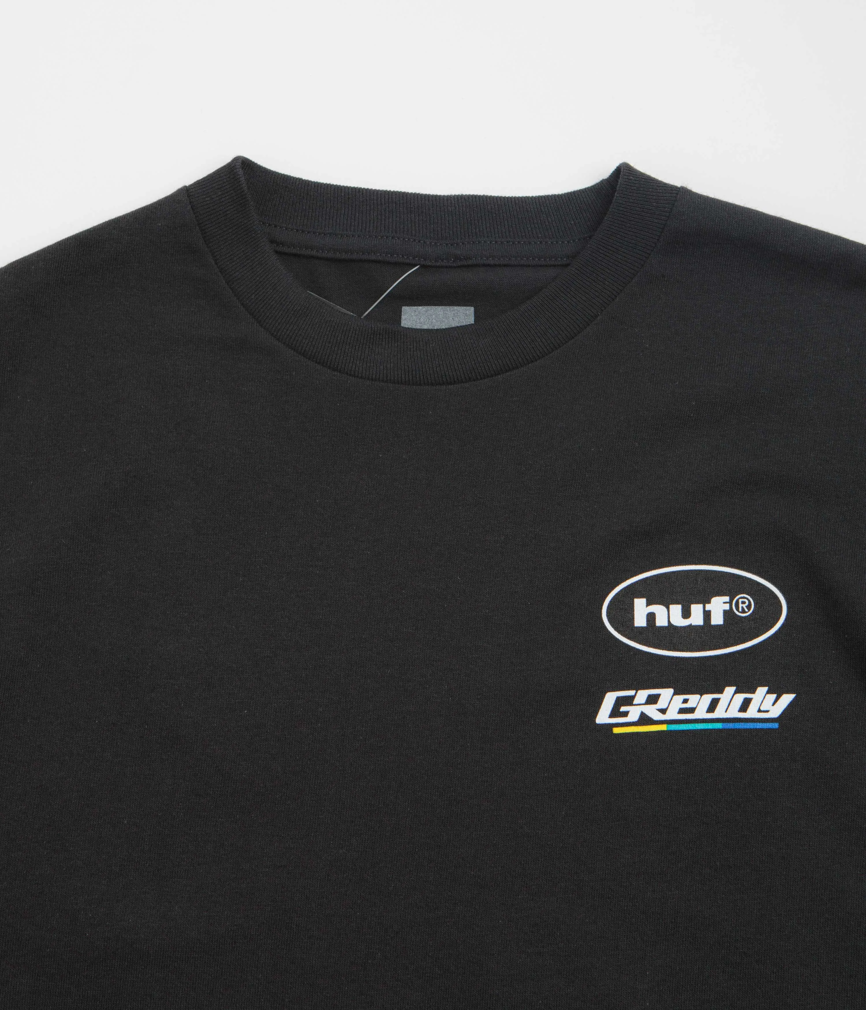 HUF Greddy Showcase T-Shirt - Black classic waist
