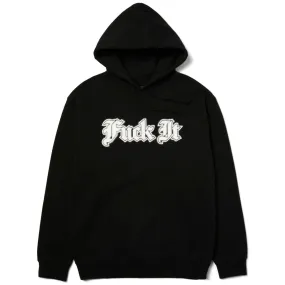 Gothic style Huf - Ives Hoodie Black