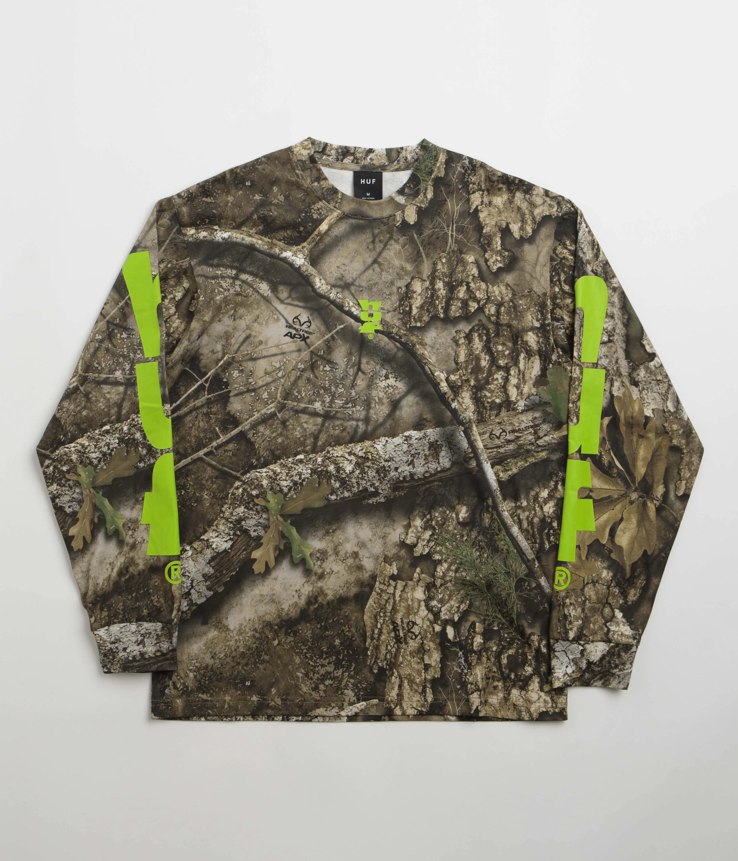 Vintage Look HUF Megablast Long Sleeve T-Shirt - Realtree