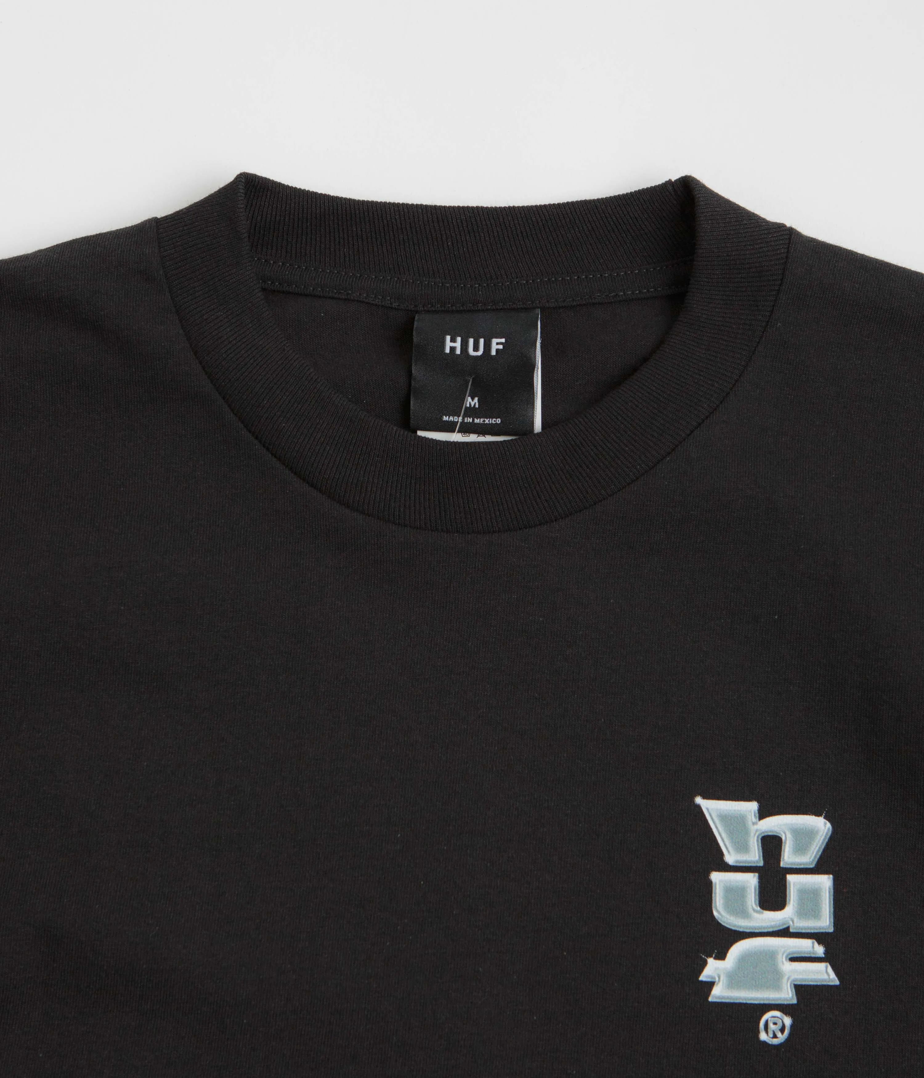 HUF Megachrome T-Shirt - Black Trendy Colors Abstract prints