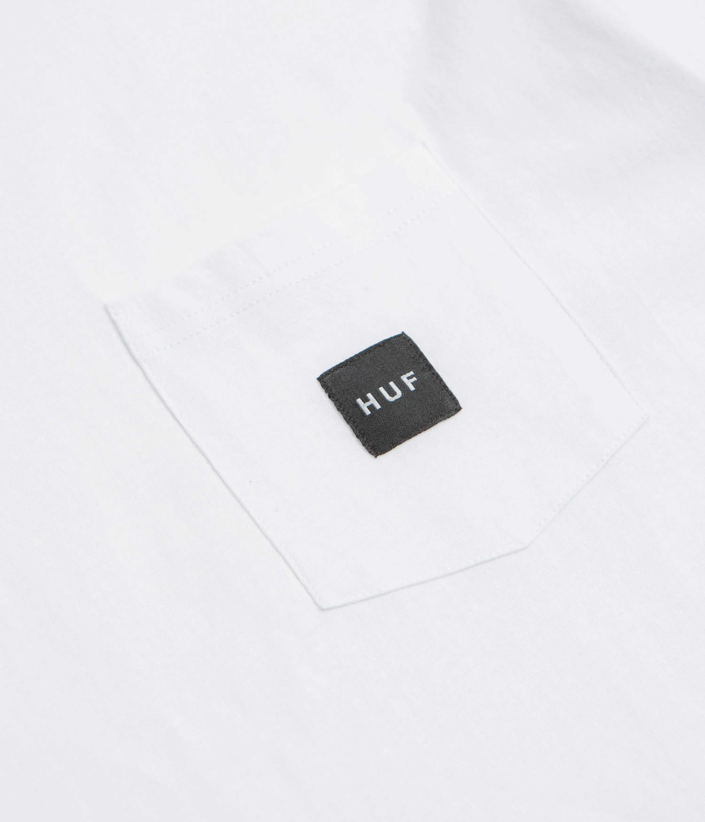 shift silhouette diving event HUF Set Box Logo Pocket T-Shirt - White