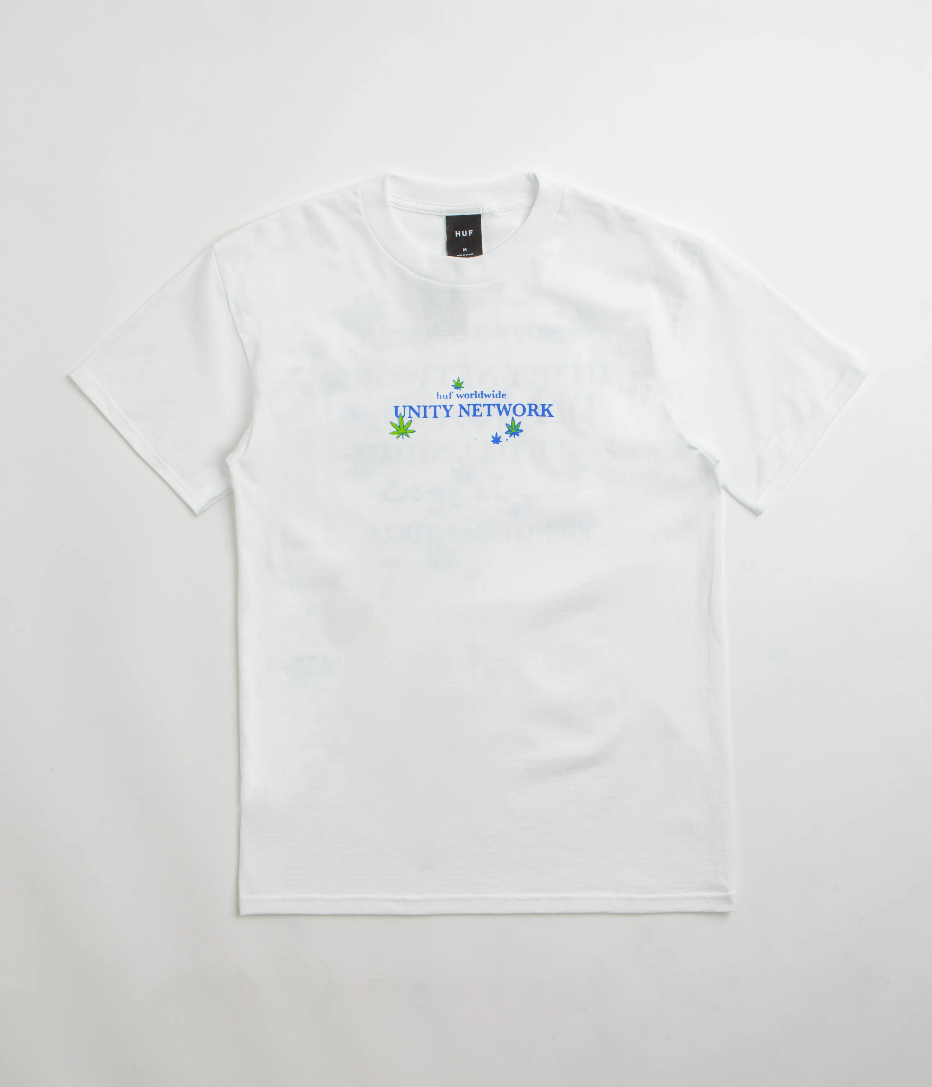 theme park event Mansion HUF Unity Network T-Shirt - White