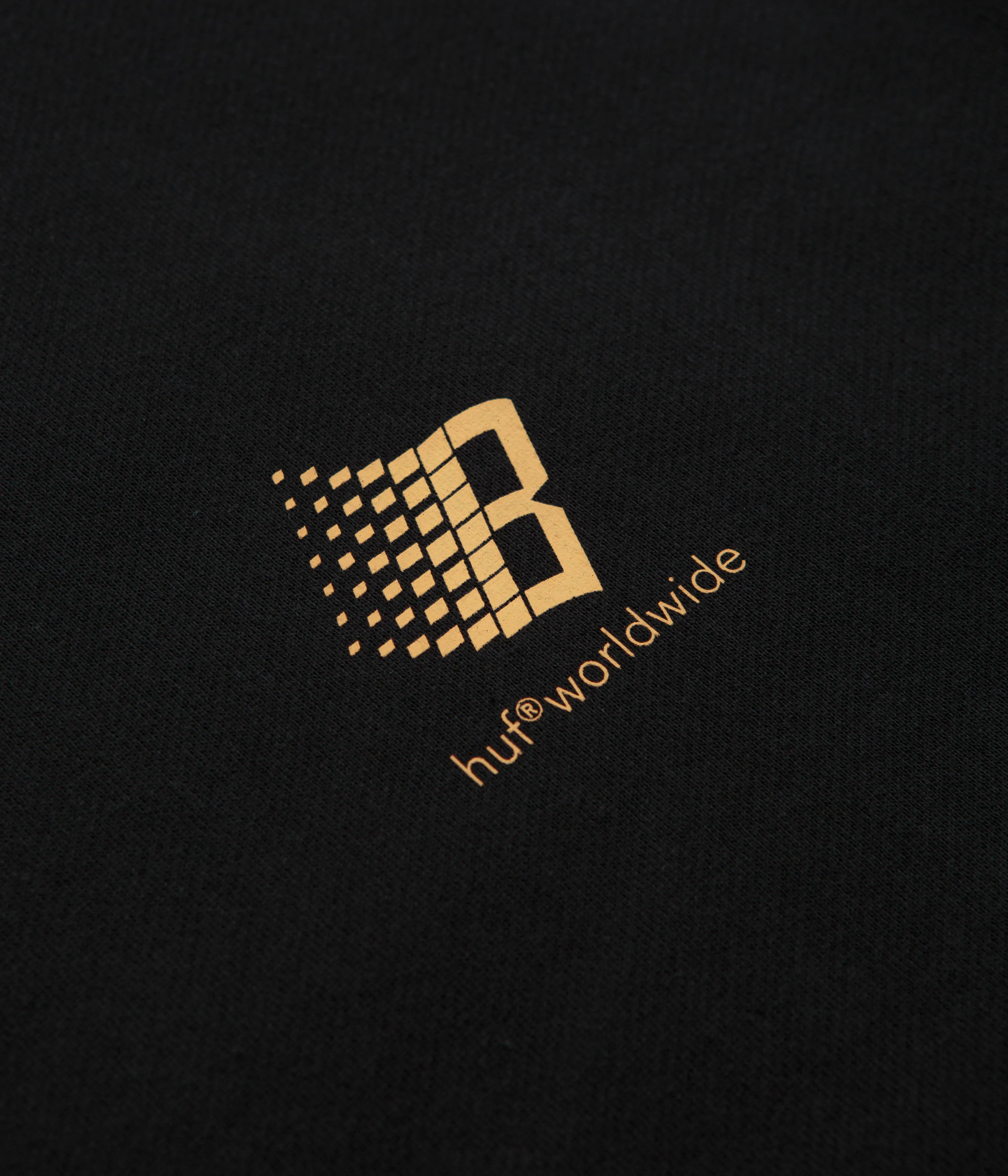 Indoor Wear Neutral Tone HUF x Bronze 56K Crewneck Sweatshirt - Black