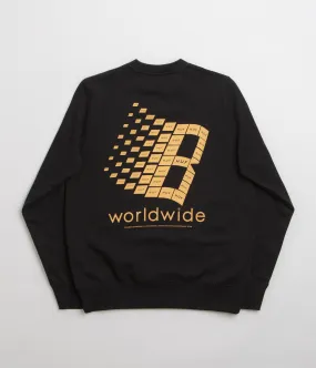HUF x Bronze 56K Crewneck Sweatshirt - Black product mass production efficiency