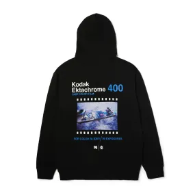 Organic Cotton HUF x Kodak Invention Hoodie - Black