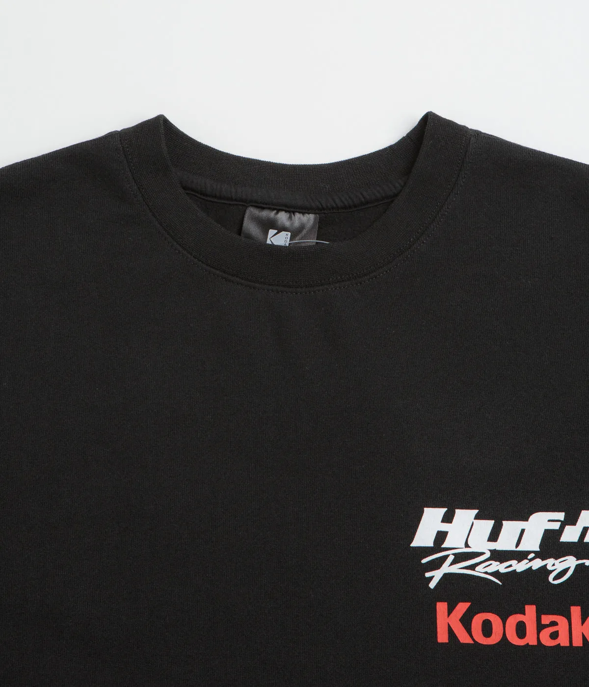 Outdoor Wear Modern HUF x Kodak Ride The Lightning Crewneck Sweatshirt - Black