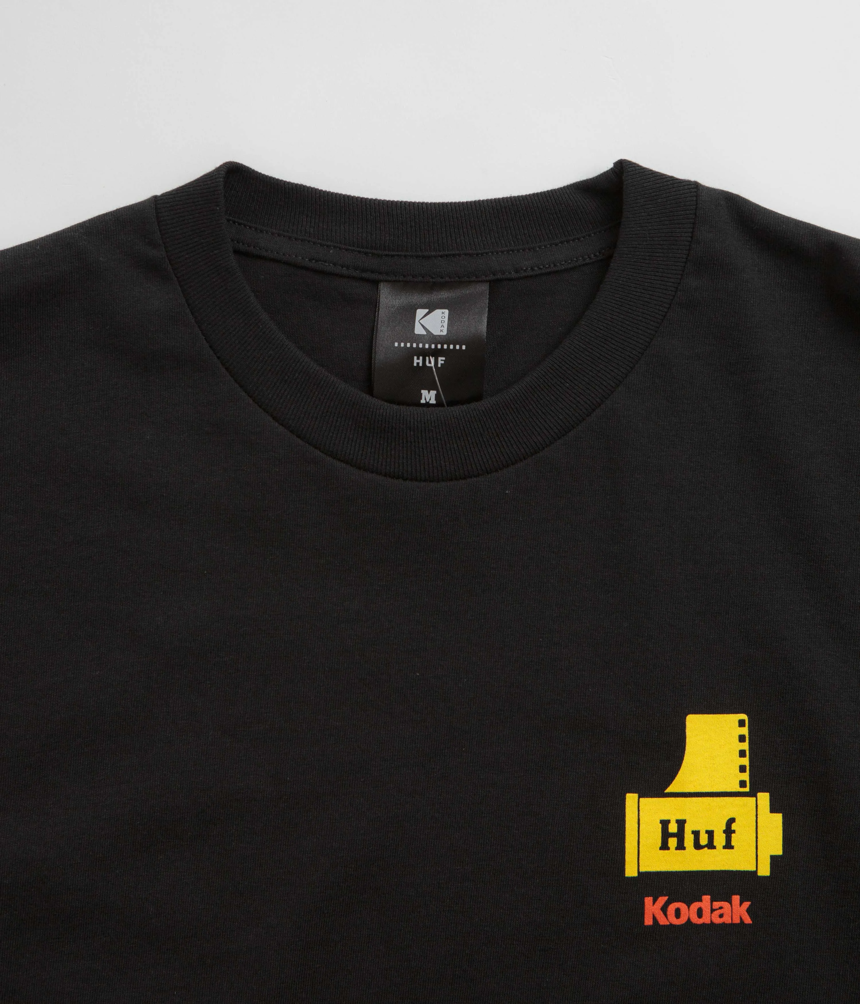 HUF x Kodak Triple Film T-Shirt - Black Shopping Mall