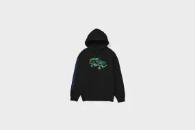 HUF X Land Cruiser - Sahara Rally P/O Hoodie (Black) Street Edge Hypoallergenic Fibers